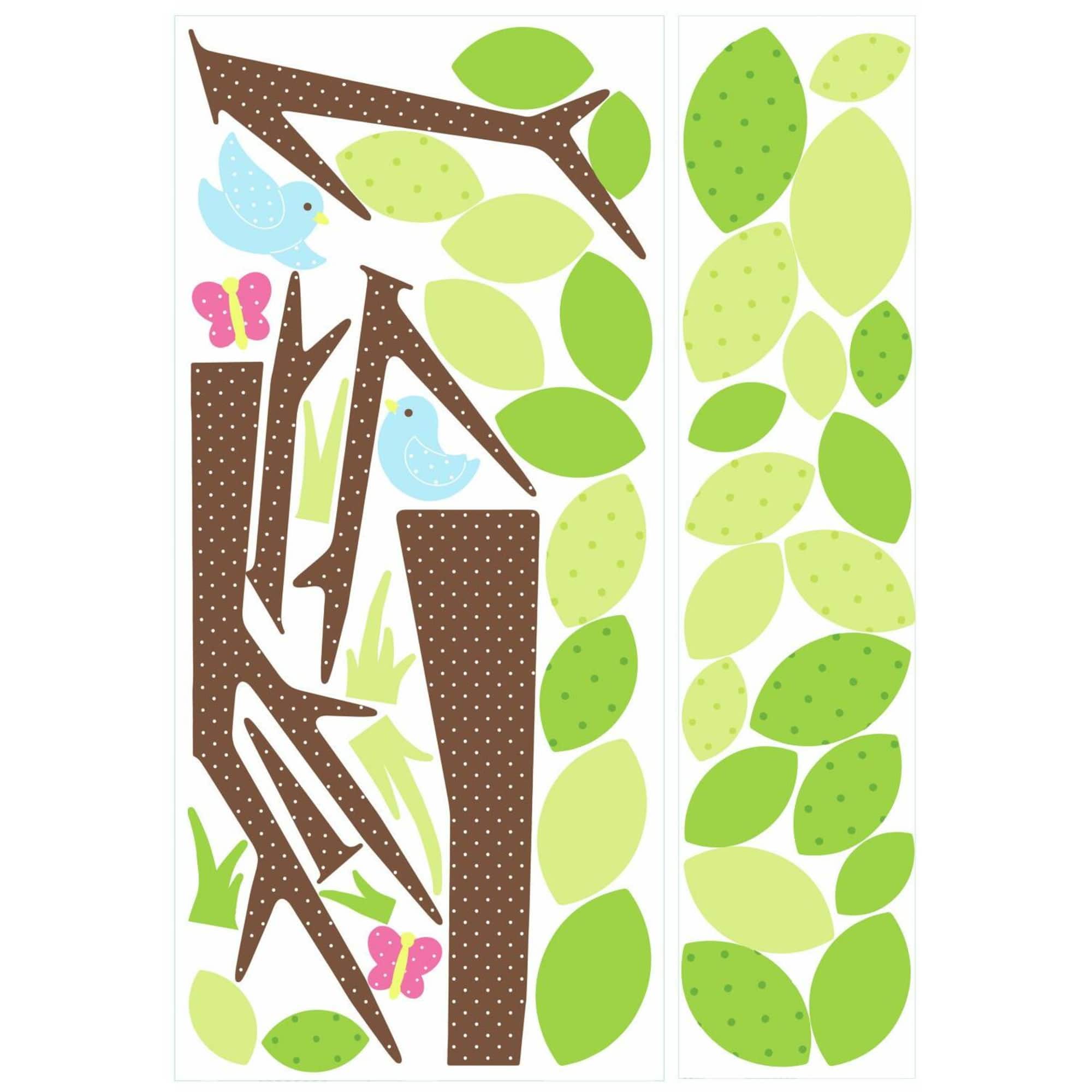 RoomMates Kids Tree Peel & Stick Giant Wall Decal